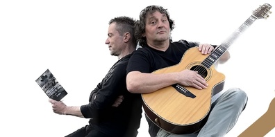 René Baiker & Peter Giger unterhalten bei der «Storytellers Music Night»