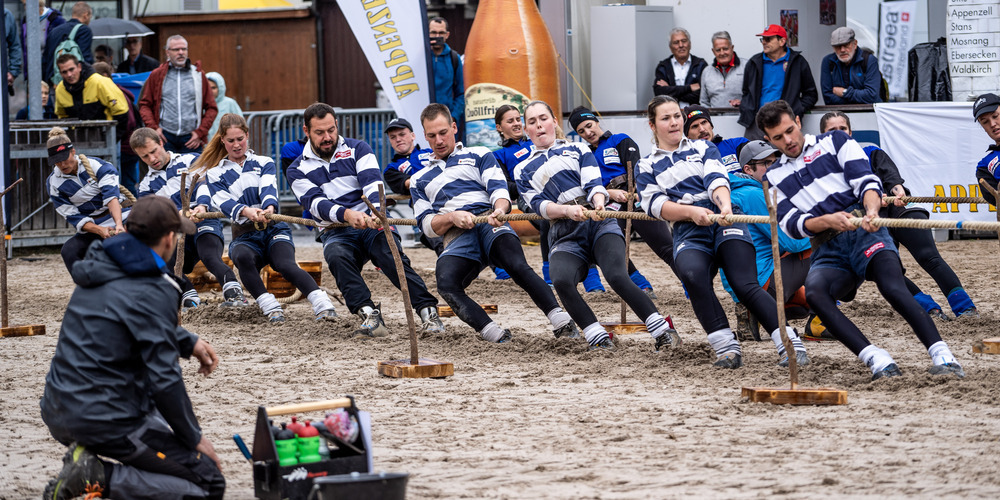 Das Mixed-Team errang den dritten Podestplatz.