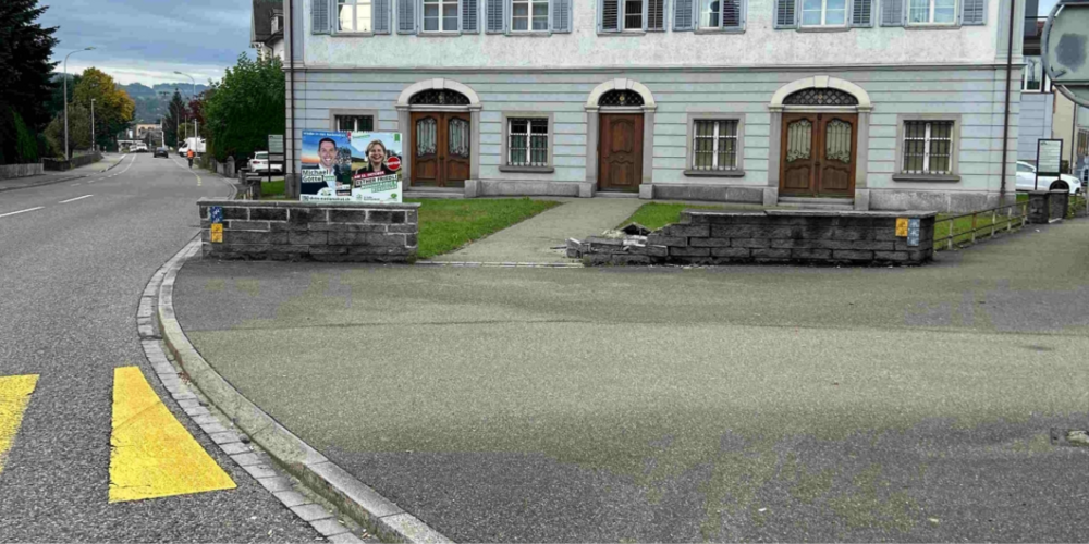 Die Unfallstelle an der Wilerstrasse