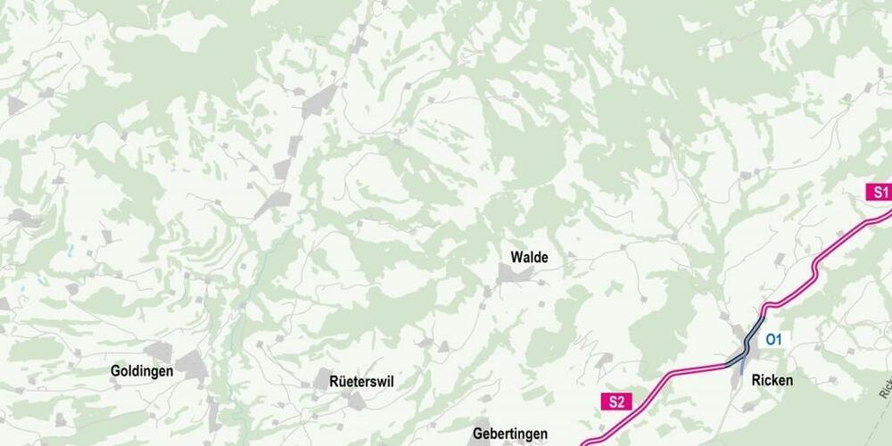 Die Rickenstrasse soll ausgebaut werden. Nun sind die Entscheide über die besten Varianten gefallen.