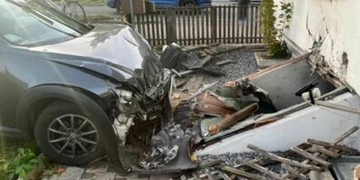 In Frauenfeld mit Hausmauer kollidiert.