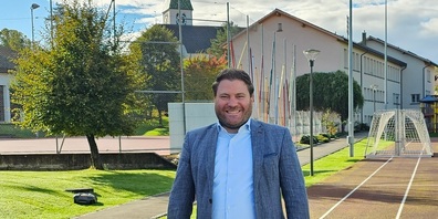 Philipp Egger, seit Juli 2023 Gemeindepräsident von Jonschwil, freut sich über einen gelungenen Start.  