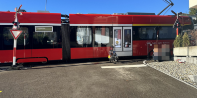 Bild von der Unfallstelle. 