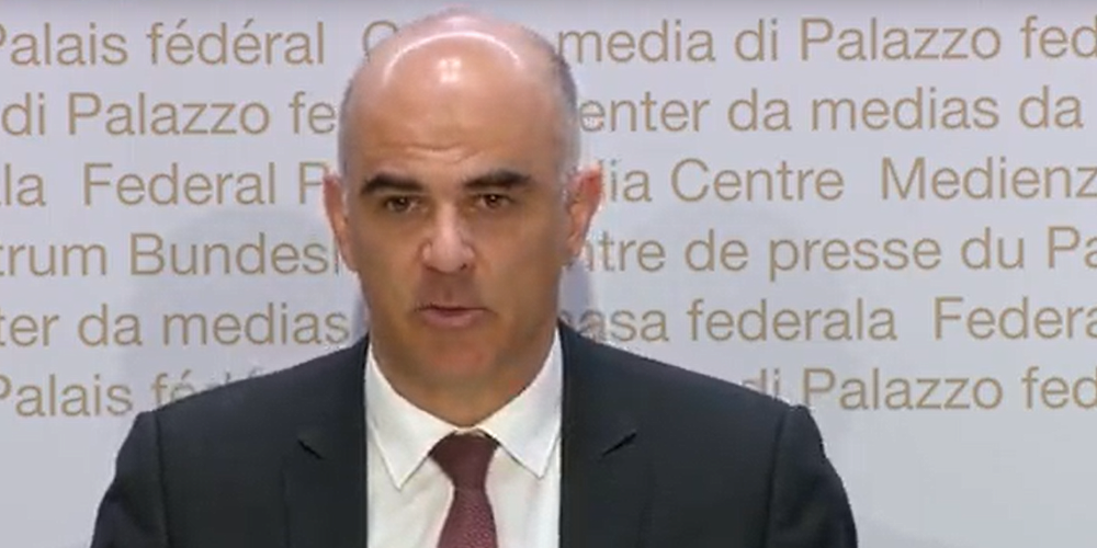 Bundesrat Alain Berset.
