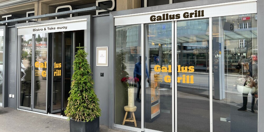 Der Gallus-Grill im Parterre des Hotels Metropol