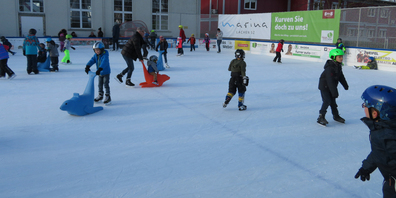 Bald öffnen wieder die Eisfelder in der Region.