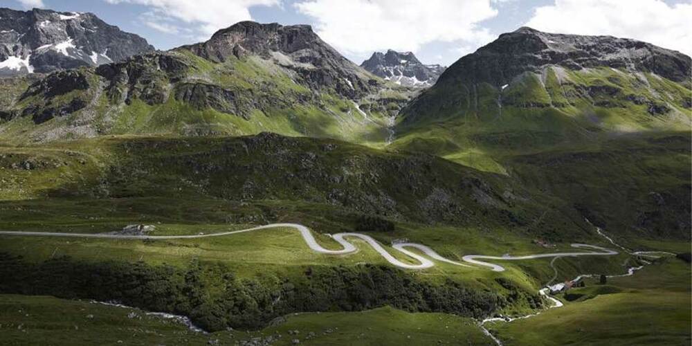 Auf den Spuren der alten Römer: der Julierpass.