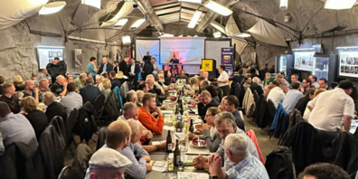 Einblick in die Delegiertenversammlung 2023 der SVP des Kantons St.Gallen. 