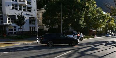 Die Stadtpolizei Chur rückte am Freitagabend zu einem Unfall aus.