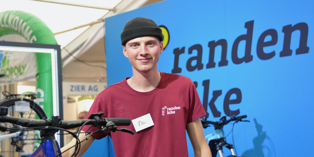 Ladina interviewte Kimi Neukom vom Randen Bike.
