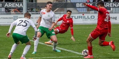 Ein vergangenes Spiel in der BEMIX-Arena. Archivbild