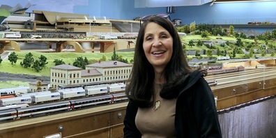 Die Präsidentin des Kreismusikverbandes Verena Federli besuchte zum ersten Mal die Anlage des REAK und zeigte sich begeistert