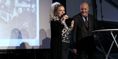 Carmen Egert und Christian Herzig vom Stiftungsrat der Stiftung Marktplatz feierten deren 100-jähriges Jubiläum