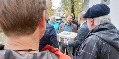 Vergangene Woche überreichte die IG Fäsenstaub die Petition.