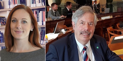 Nachrückerin im Linthgebiet: Jasmin Gähler (Ermenswil, l.), früher Präsidentin der SVP Rapperswil-Jona, folgt auf Christopher Chandiramani (Jona).