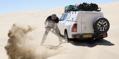 Seine Reisen führten Roland Schmid quer durch Afrika