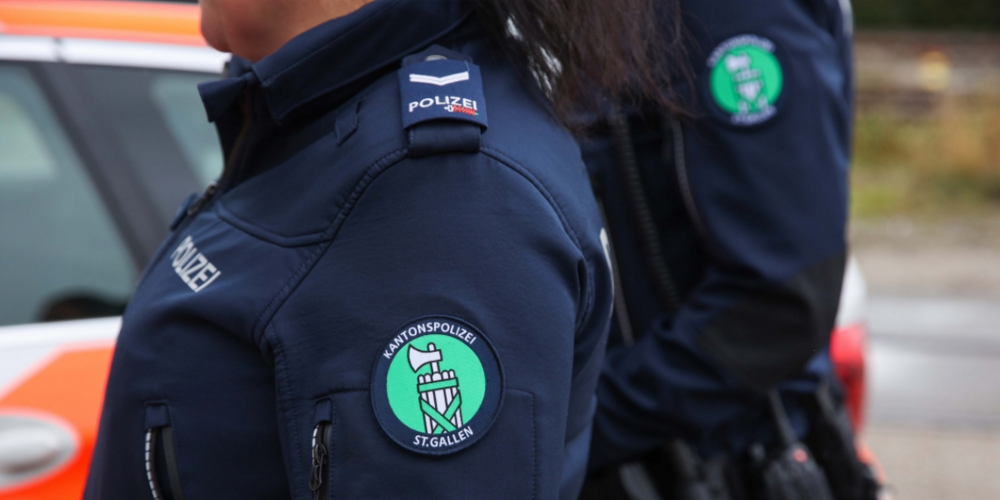 Beim Einsatz verletzten sich zwei Polizisten. Symbolbild