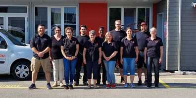 Das Team der Käserei Muolen