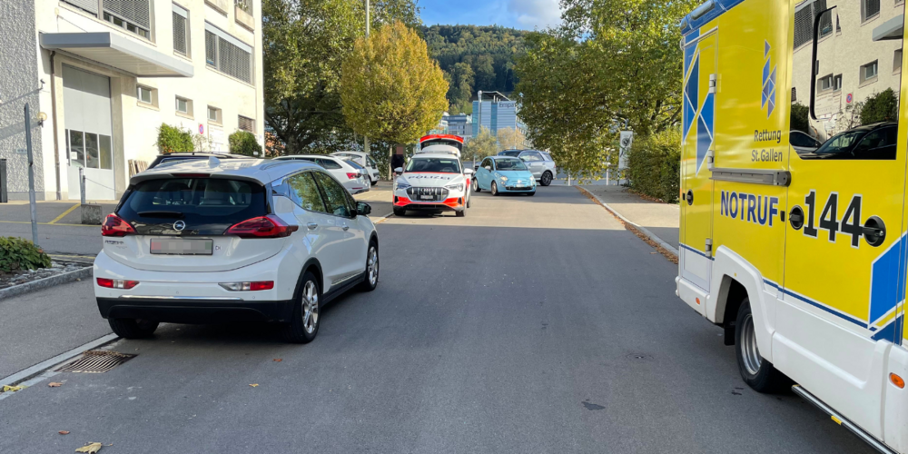 Der Unfall ereignete sich an der Heimstrasse