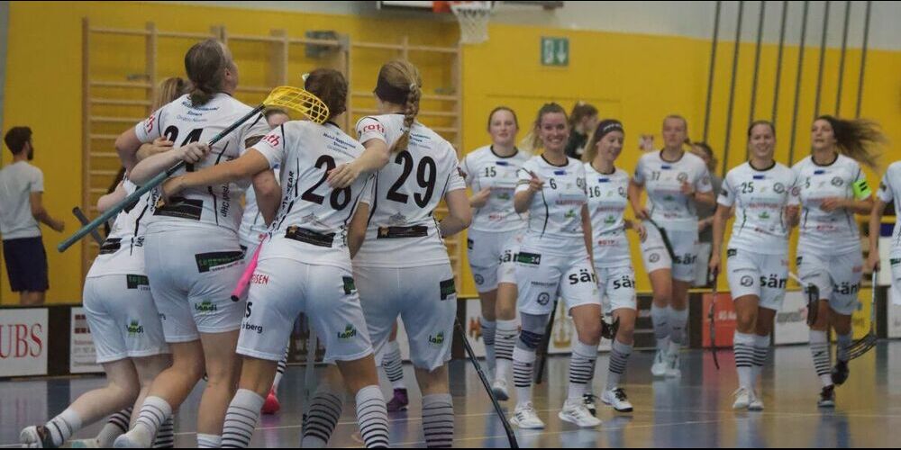 Die Nesslau Sharks Damen in Aktion