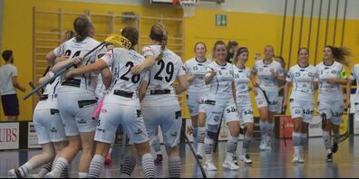 Die Nesslau Sharks Damen in Aktion