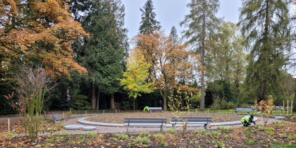 Gemeinschaftsgrab am Ostfriedhof.