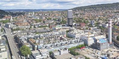Zum Josef-Areal gehören die beiden Grundstücke des Kehrichtheizkraftwerks Josefstrasse und der Zentralwäscherei in Zürich-West.