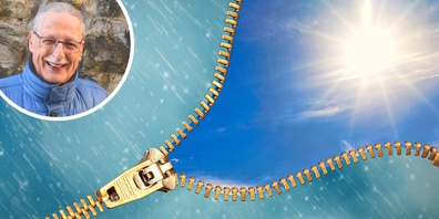 Der diesjährige Oktober bot laut Walter Berger (kl.) einen Wechsel von Spätsommer über Herbst hin zu aprilhaftem Karussell-Wetter.