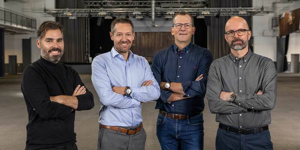 Die drei Verwaltungsräte FiFi Frei, Michael Amann und Felix Frei sowie Geschäftsführer Marco Tscholl.