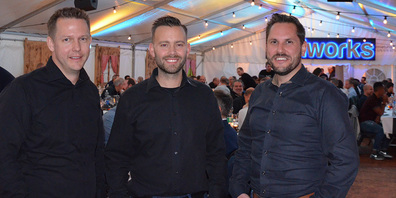Daniel Schibli, Simon Moser und Sven Schatt (v. l.) wollen in Zukunft weiterentwickeln, was sie die letzten zehn Jahre an die Hand genommen haben.