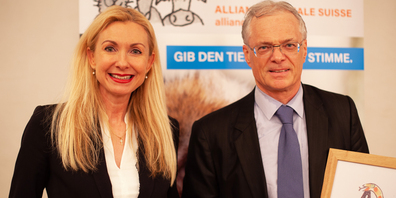 Barbara Keller-Inhelder und Thomas Minder