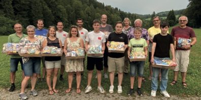 Die Preisgewinner mit der ruhigsten Hand. 