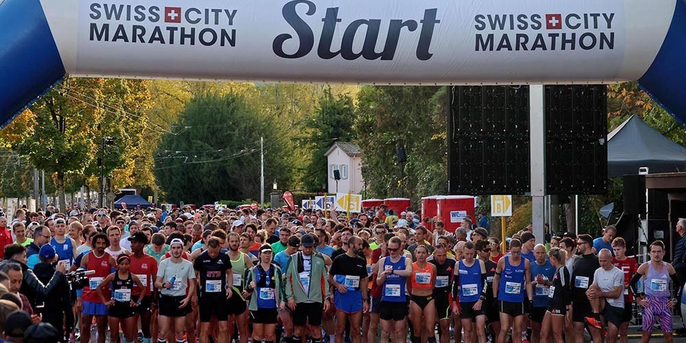 Der CityMarathon hatte viele Teilnehmerinnen und Teilnehmer. 
