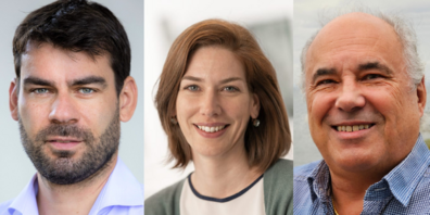 Cornel Rüst, Barbara Klinger-Schelling und John Basu