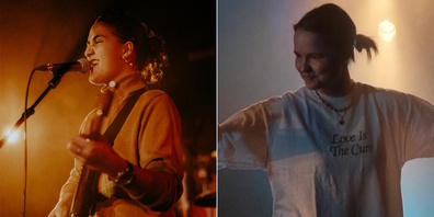 Aus Rapperswil-Jona kämpfen die Singer/Songwriterinnen Tinka (l.) und (Laura) Virág Búza um den Finaleinzug.