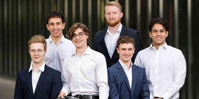 Team Technische Betriebe Wil: Cedric Flühler (Wädenswil), Nino Schmed (Oberurnen), Anthony Wurmser (Adliswil), Samuel Ziegler (Projektleiter, Galgenen), Till Bircher (Stäfa) Jaden Scheidegger (Langnau am Albis)