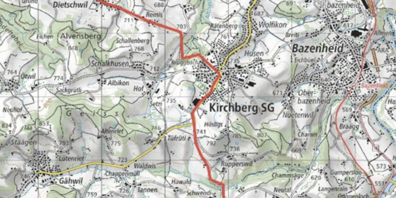Die Bedingungen für Fussgänger und Velofahrer sollen  zwischen Dietschwil und Müselbach verbessert werden.