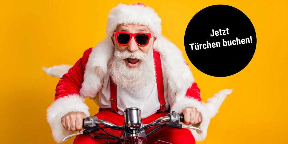 Im Dezember können sich die Leserinnen und Leser auf 24 bunte Türchen freuen.