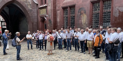 Männerchor Gossau auf Reisen.
