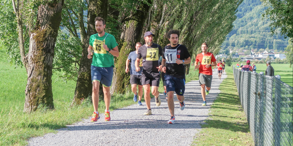 Run For-Spendenlauf 2023 in Schänis. Die Organisation Run For konnte bereits 100’000 Schweizer Franken in Projekte investieren. 
