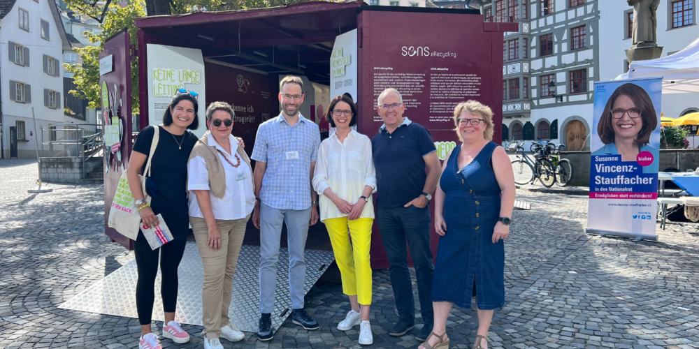 Lisa Vincenz, Ruth Keller-Gätzi, Andreas Kunz, Susanne Vincenz-Stauffacher, Christoph Solenthaler, Karin Homberger