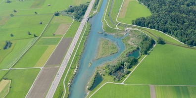 Das Projekt «Linth 2000» verfolgte drei Ziele: Hochwassersicherheit, mehr Natur und mehr Erlebnis für die Menschen.
