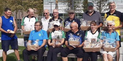 Die Preisberechtigen des Bettagsturniers in Wattwil.