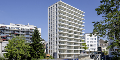 Hier ist das Neubauprojekt Insustrieplatz 5 von aussen ersichtlich.