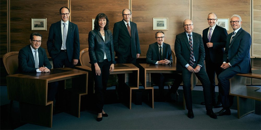 Die St.Galler Regierung: Das offizielle Bild.