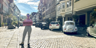 Kreative Köpfe gesucht: Die Altstadtkoordinatorin Astrid Dörig weibelt für die Geschäftsidee, die eine leerstehende Verkaufsfläche mit neuem Leben füllt.