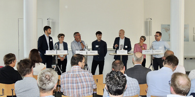 Wahlpodium Arbeitgeberverband See und  Gaster