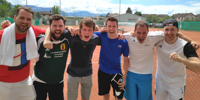 Aufsteigerteam Aktive 3. Liga (vlr): Raphael Senn, Basil Senn, Dominik Glaus, Andrin Baumgartner, Alex Raymann, Heiko Gembrys.  Es fehlt: Raffael Vögeli