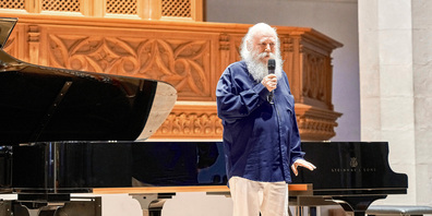 Werner Bärtschi, Initiant der Meisterkonzerte und selbst passionierter Komponist und Pianist, blickt dem dritten und letzten Konzert der diesjährigen Durchführung voller Vorfreude entgegen.