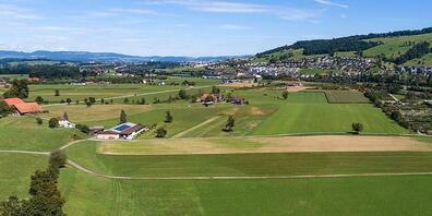 Hier soll dereinst das Geothermieprojekt der CKW in Inwil zustande kommen.